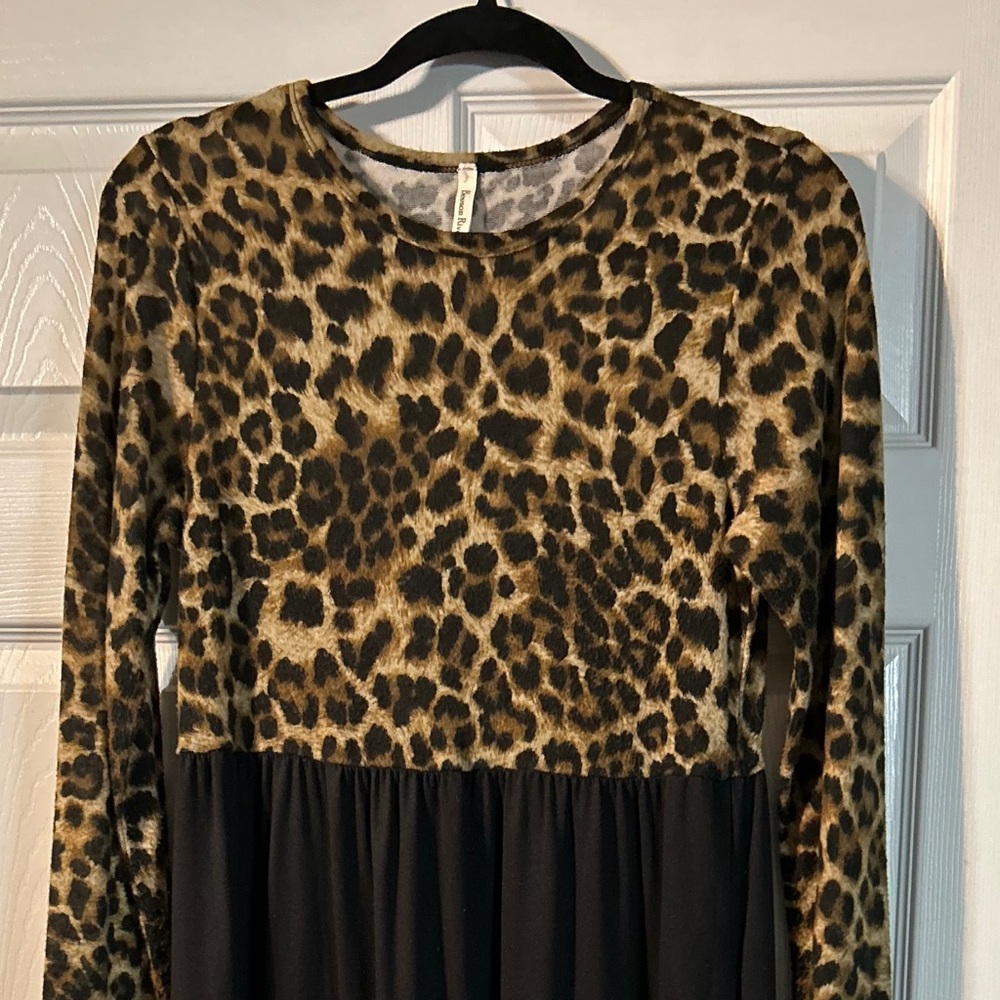 Beeson River Leopard Print Maxi Dress